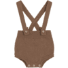 Hust &amp; Claire - Romper in maglia Malone Mocca