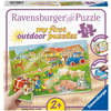 Ravensburger Outdoor puzzel Lotta en Max op de boerderij