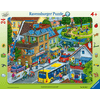 Ravensburger Frame puzzel - Onze groene stad 24 stukjes