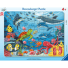 Ravensburger Frame puzzel - Beneden in de zee 30 stukjes