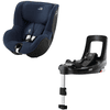 Britax Römer Seggiolino auto Dualfix 3 i-Size Indigo Blue, con Base isofix Flex iSENSE