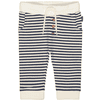 STACCATO  Pantaloni della tuta marine a strisce