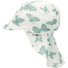 Sterntaler Peaked Cap med nakkebeskyttelse Sommerfugle Medium Green