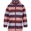 Minymo Softshellová bunda Stripe Crushed Berry