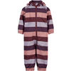 Minymo Softshell Suit Stripe Crushed Berry
