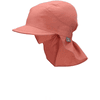Sterntaler Gorra de pico con protección para el cuello de color rosa 