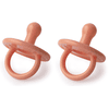 Filibabba Sucette silicone dès 0 mois Coral, lot de 2