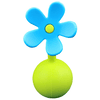 haakaa® Blumenverschluss für Milchpumpe, hellblau