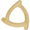 everyday® baby Beißring Silikon soft yellow