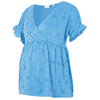 Mama;licious Těhotenská košile TESS MLDINNA Azure Blue