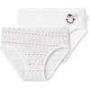 Schiesser Slip Weiß/Weiß gemustert