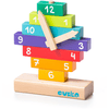 Cubika Holzbaukasten Uhr