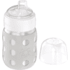 life factory  Vauvan leveäkaulainen pullo 235 ml, jossa on Soft Sippy Cap, viileän harmaa