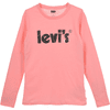 Dětské tričko s dlouhým rukávem Levi's® Peach es n Cream 
