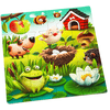 Cubika Puzzles 3 en 1 "Animales favoritos