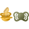 BIBS® Schnuller Couture Honey Bee/Olive Latex 6-36 Monate, 2 Stk.