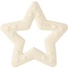 BIBS® Beißring Baby Bitie Star ab dem 3. Monat in ivory