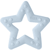 BIBS® Anneau de dentition Bébé Bitie Star 3 mois+ bleu