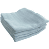 M.M.C. Mullwindel 4 PACK Einfarbige Mulltücher 160x160 cm Pucktücher 4 Blau