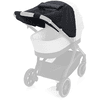 fillikid  Solskydd Deluxe svart melange för barnvagn