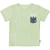 STACCATO  T-shirt mörk mint randig