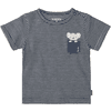 STACCATO  T-shirt indigo rayé 