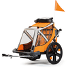 BELLELLI B-Travel Cykelvagn Child ren Trailer Orange 