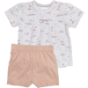 Dimo Tex T-paita + housut setti Allover Print shortti