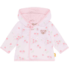 Steiff Sweatjacke Bright White
