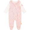 Steiff Set romper + dlouhý rukáv mušle růžová