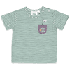 Feetje T-shirt Stribet Tiny Pirate Mint