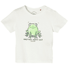 s. Olive r T-paita, jossa on sammakkokuvio