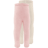 Ewers Collant termico 2-pack uni rosa/latte