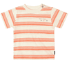 Staccato  T-paita orange raidallinen 