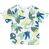 s. Olive r T-shirt med Print 