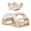 Bianconiglio Kids® Wipptisch DONDO multifunktional weiß/natur