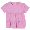 s. Olive r T-shirt med volanger rosa
