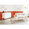 Pinolino Chambre bébé duo lit commode Bridge bois extra large 70x140 cm