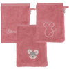 Sterntaler Tvätthandskar 3 Pack Mabel rosa