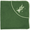Sterntaler Cape de bain enfant Kinni uni vert foncé 100x100 cm