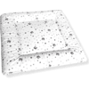 Bianconiglio Kids ® Skiftemåtte FLAFFI hvid/grå 60 x 60 cm