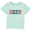 s. Olive r T-shirt ocean green