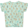 Staccato  T-shirt met ijs green motief