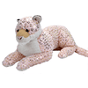 Wild Republic Kuscheltier Cuddlekins Jumbo Schneeleopard pink

