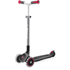 GLOBBER MASTER LIGHT S zwart-rood, met verlichte wielen