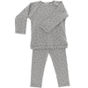 Snoozebaby Conjunto de pijama Milky Rust Rainbow