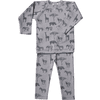 Snoozebaby Myrskynharmaa pyjamasetti