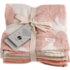 Lullaby Planet Musselin Swaddle  Rose Quartz 65x65cm