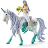 schleich® Figurine sirène sur licorne de mer 42509