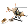 schleich® Figurine hélicoptère pour sauvetage d’animaux 42476